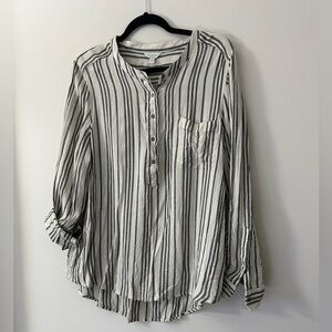 Lucky Brand Striped Top Size XL
